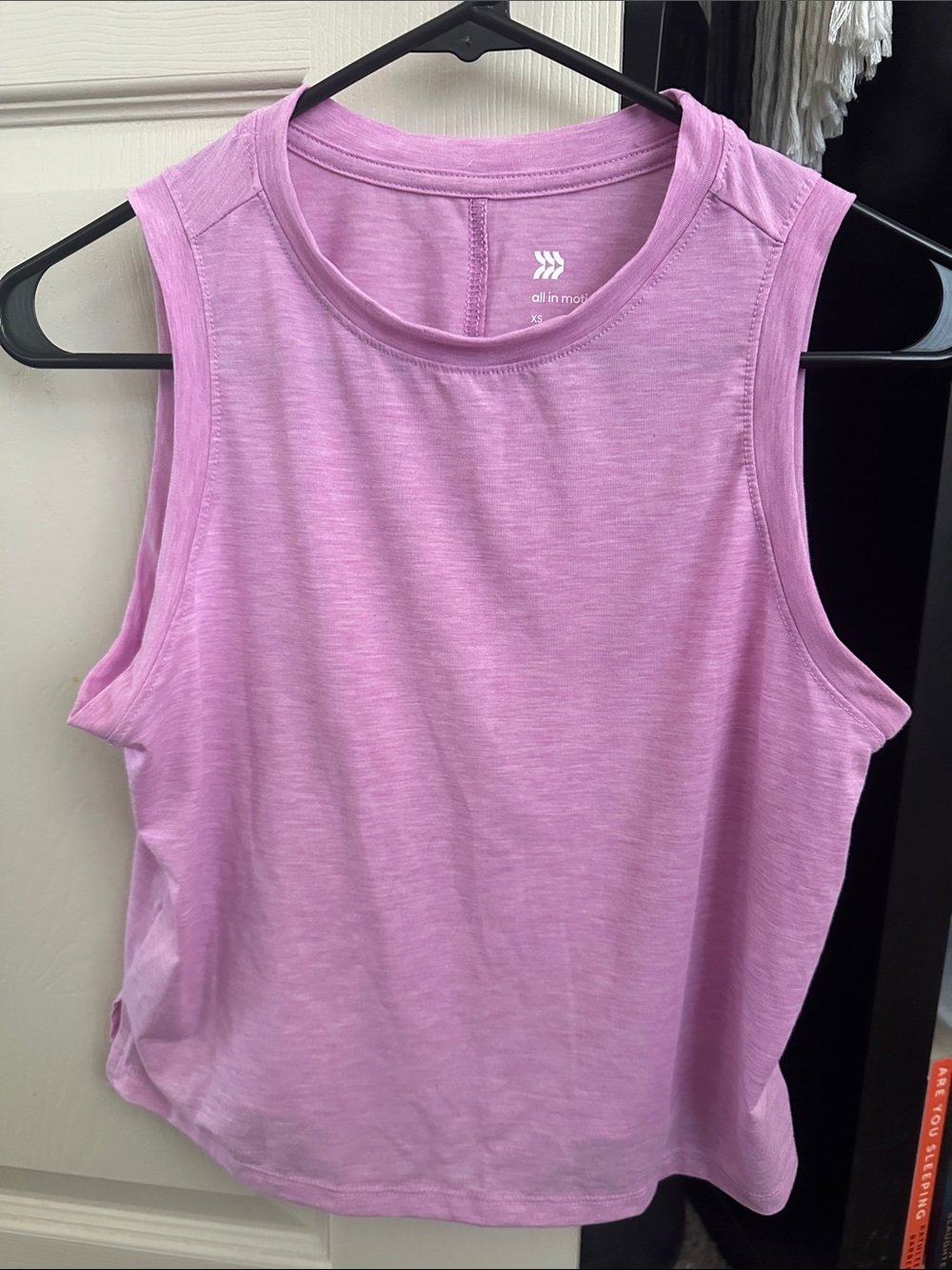 all in motion Lilac Crewneck Tank Top